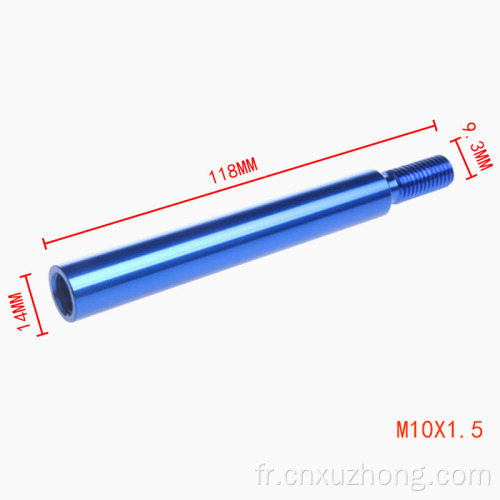 Rallonge d&#39;extension de botte de changement de vitesse en aluminium